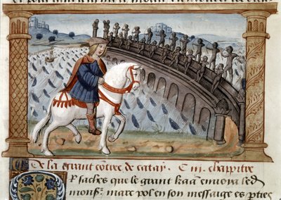MARCO POLO: Illustration de "Livre de Marco Polo" von French School