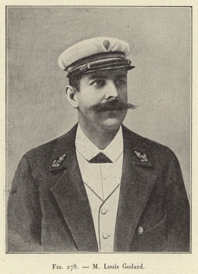 M Louis Godard (Gravur) von French School