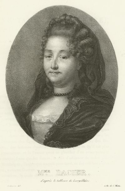 Madame Dacier von French School