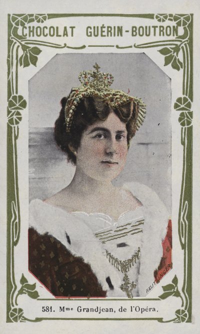 Madame Grandjean, von der Oper von French School