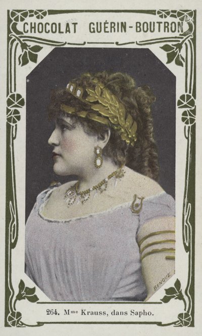 Madame Krauss in Sapho von French School