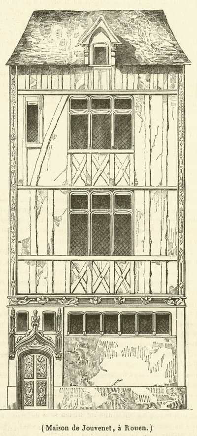 Haus von Jouvenet in Rouen von French School