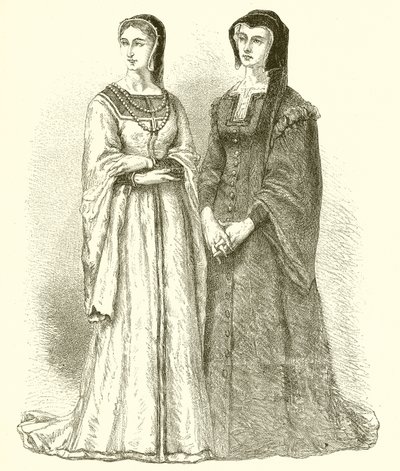 Margarete von Valois und Louise de Savoie von French School