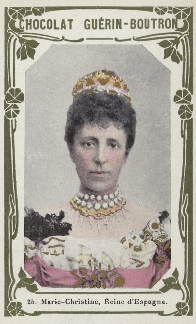 Maria Christina, Königin von Spanien von French School
