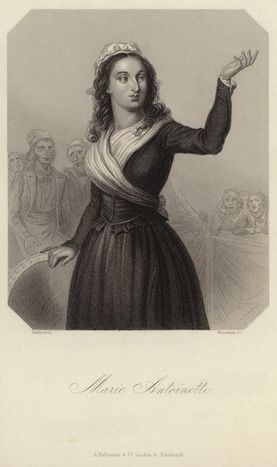 Marie Antoinette - Königin von Frankreich (1755-1793) von French School