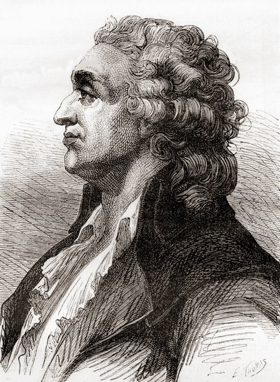 Marie Jean Antoine Nicolas de Caritat, Marquis de Condorcet, aus 