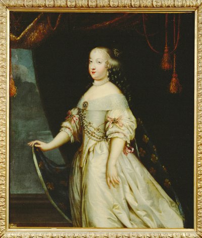 Marie Thérèse von Österreich, Königin von Frankreich von French School