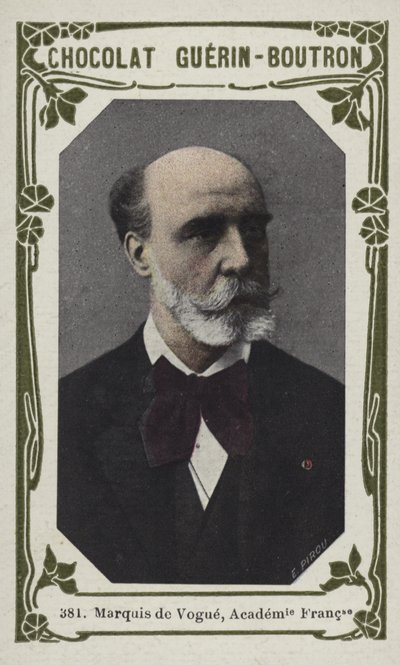 Marquis de Vogüé, Académie Française von French School