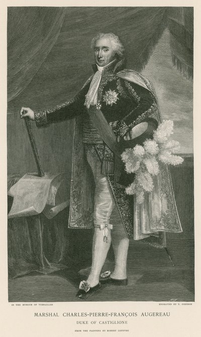 Charles-Pierre-Francois Augereau von French School