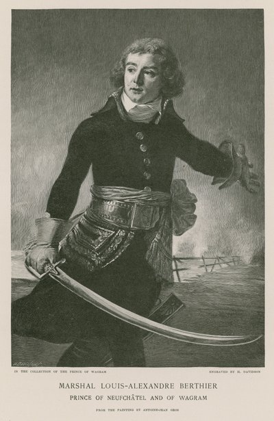 Marschall Louis-Alexandre Berthier von French School