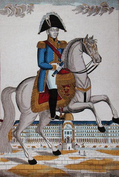 Marschall von Frankreich in Paradeuniform von French School