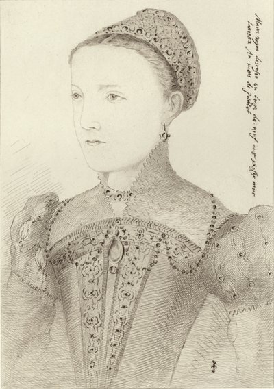 Maria Stuart als junge Frau von French School