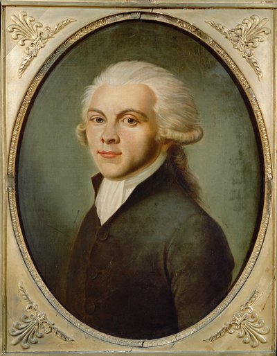 Maximilien Robespierre, gemalt um 1793 von French School