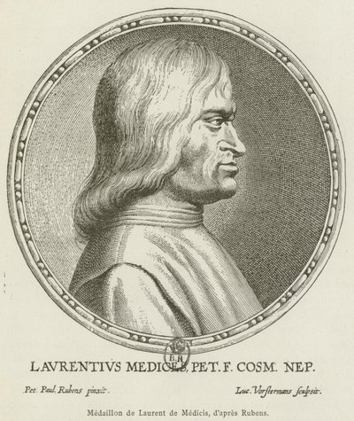 Medaillon von Lorenzo de