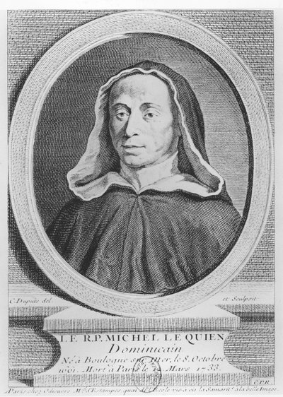 Michel le Quien (Gravur) von French School