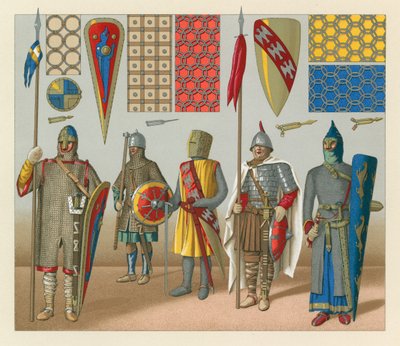Mittelalterliche Tracht von French School