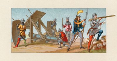 Kostüm des Mittelalters von French School
