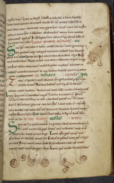 Vermischte Werke über Computus und Astronomie, Royal MS 13 A XI von French School