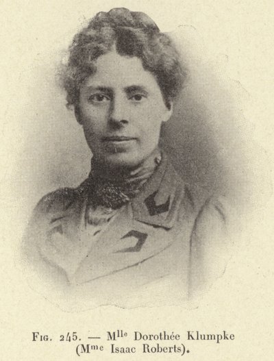 Fräulein Dorothee Klumpke (Frau Isaac Roberts) von French School