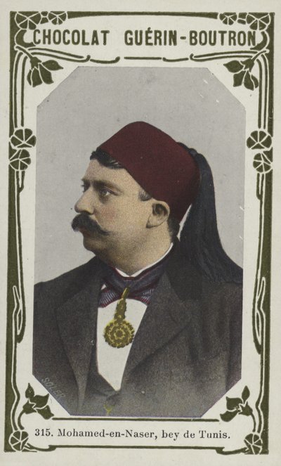 Mohamed-en-Naser, Bey von Tunis von French School