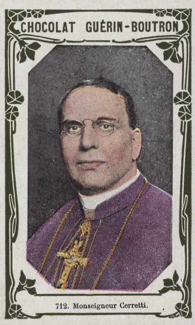 Monseigneur Cerretti von French School