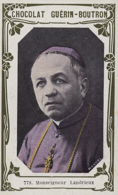 Monseigneur Landrieux von French School
