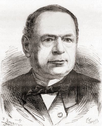 Moritz Hermann von Jacobi, aus Les Merveilles de la Science, veröffentlicht um 1870 (Stich) von French School