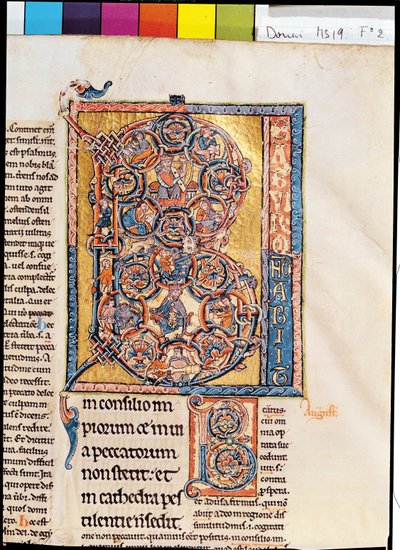 Ms 19 fd2 Historisierte Initiale 