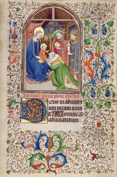 Anbetung der Heiligen Drei Könige, Amiens von French School