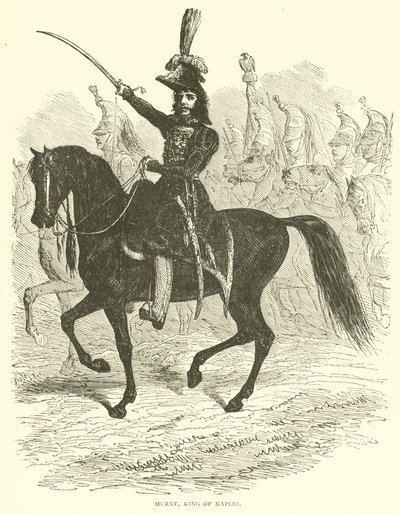 Murat, König von Neapel (Stich) von French School