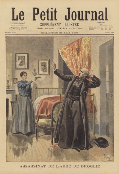 Mord an Abbé de Broglie von French School