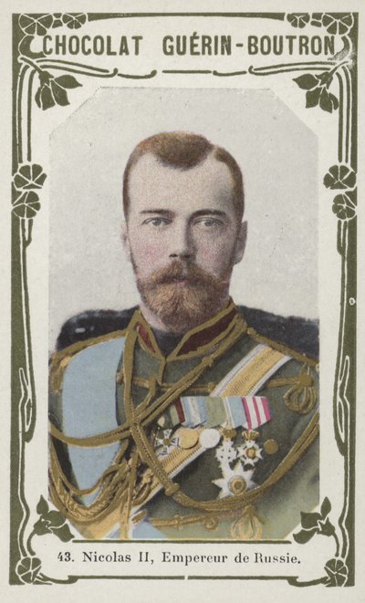 Nikolaus II., Kaiser von Russland von French School