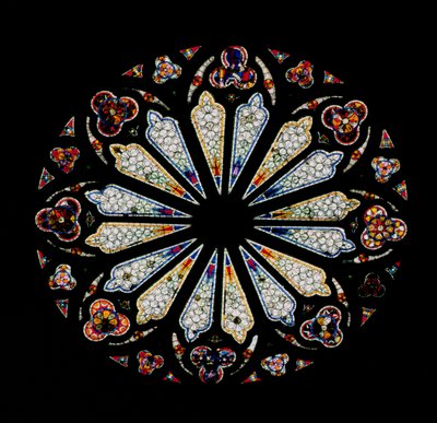Nordrosette, ca. 1200 von French School