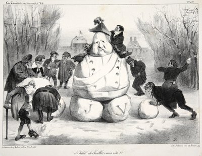 O soleil de Juillet, viens vit!!, veröffentlicht 1835 von French School