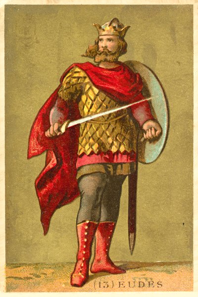Odo von Frankreich, König von Westfranken von French School