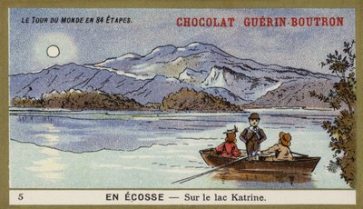 Am Loch Katrine, Schottland (Chromolithografie) von French School