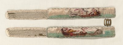 Paar Strumpfbänder, ca. 1770-90 von French School