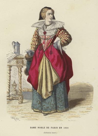 Pariser Adlige, 1633 von French School