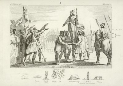 Pharamond, König der Franken von French School