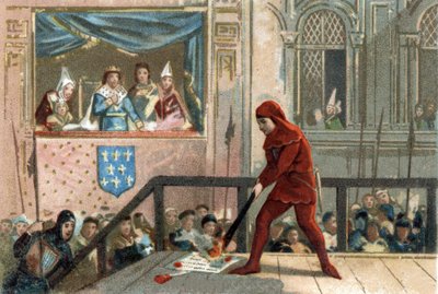 Philipp IV., genannt der Schöne. von French School