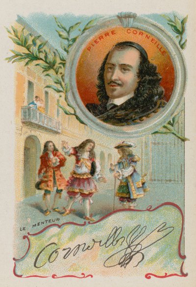 Dramatiker Pierre Corneille von French School