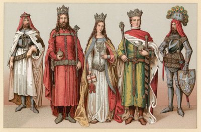 Polnische Tracht von French School