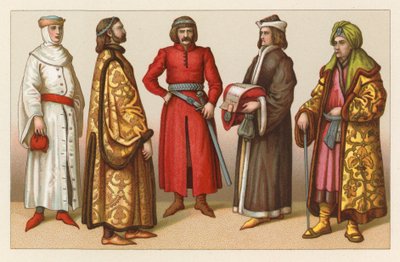 Polnische Tracht von French School