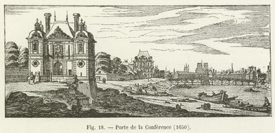 Porte de la Conference, 1650 von French School