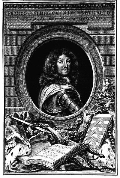 Porträt François 6, Herzog von La Rochefoucauld (1613-1680) - Familienarchiv. von French School