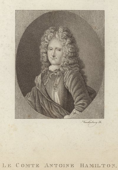 Porträt von Anthony Hamilton von French School
