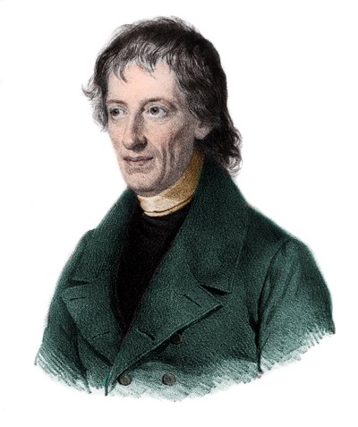 Porträt von Bernhard Placidus Johann Nepomuk Bolzano (1781-1848), böhmischer Mathematiker, Logiker, Philosoph, Theologe von French School