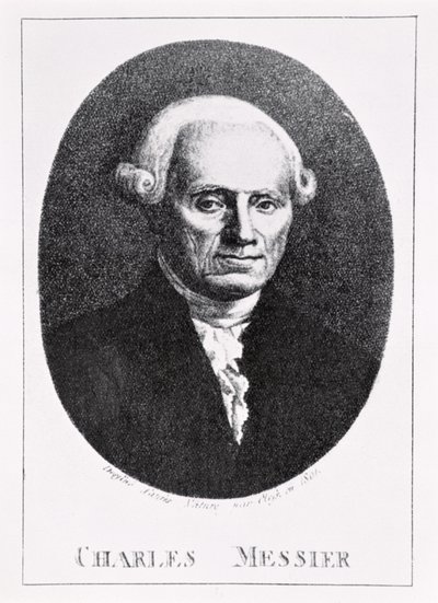 Porträt von Charles-Joseph Messier, 1801 von French School