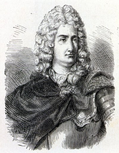 Porträt von Charles François Du Fay (1698 - 1739), französischer Chemiker und Physiker - in „Album der Wissenschaft; berühmte Wissenschaftler; Große Entdeckungen“ 1896 von French School