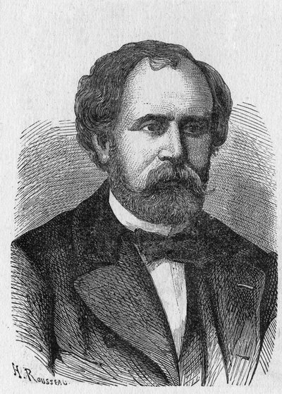 Porträt von Charles Laurent - in „Album der Wissenschaft; berühmte Wissenschaftler; Große Entdeckungen“ 1896. von French School